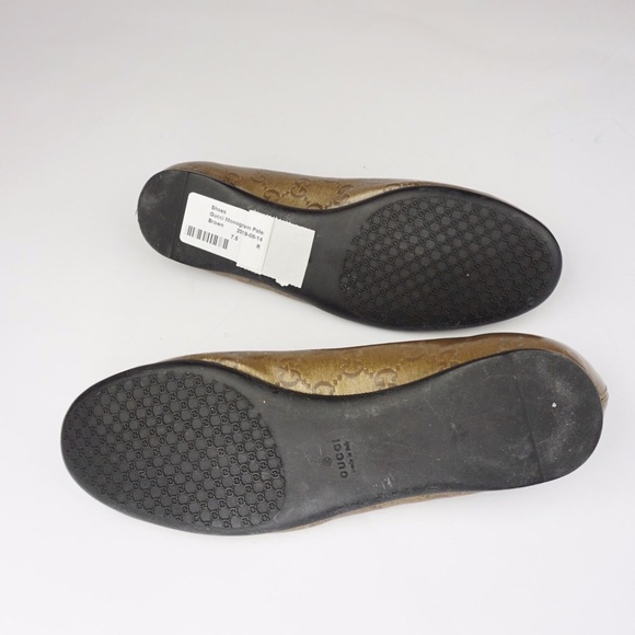 Gucci Patent GG Monogram Flats Size 7.5 - Picture 9 of 9